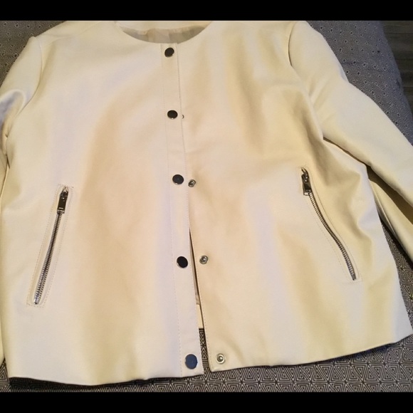 Mango Faux leather jacket - Picture 2 of 5